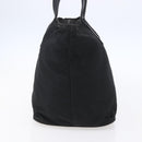PRADA Shoulder Bag Nylon Black Silver Auth ka203-3