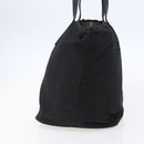 PRADA Shoulder Bag Nylon Black Silver Auth ka203-4