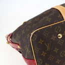 LOUIS VUITTON Monogram Ruby Sarina MM Tote Bag Red M95611 LV Auth ka2035-16