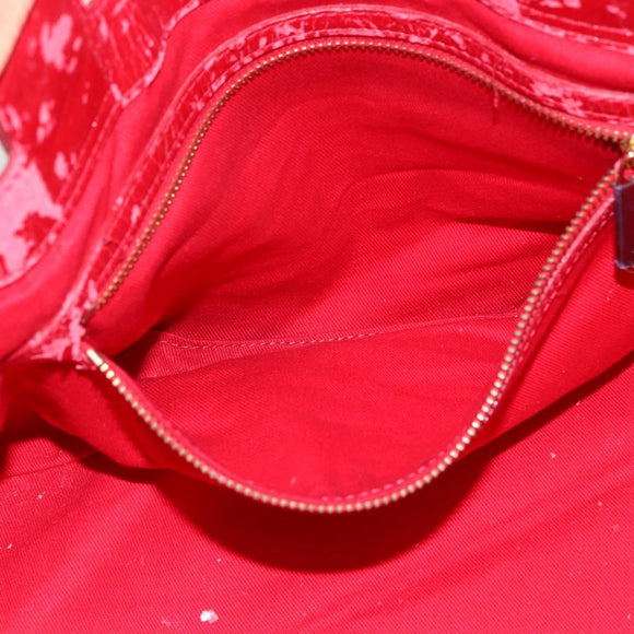 LOUIS VUITTON Monogram Ruby Sarina MM Tote Bag Red M95611 LV Auth ka2035