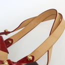 LOUIS VUITTON Monogram Ruby Sarina MM Tote Bag Red M95611 LV Auth ka2035-14