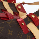 LOUIS VUITTON Monogram Ruby Sarina MM Tote Bag Red M95611 LV Auth ka2035-8