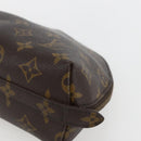 LOUIS VUITTON Monogram Trousse Demi Ronde Cosmetic Pouch M47520 LV Auth ka2037-7