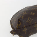 LOUIS VUITTON Monogram Trousse Demi Ronde Cosmetic Pouch M47520 LV Auth ka2037-14