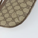 GUCCI GG Plus Supreme Shoulder Bag PVC Beige Gold 904 02 020 Auth ka2038-17