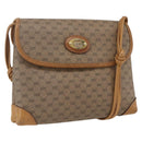 GUCCI Micro GG Supreme Shoulder Bag PVC Beige Gold 14 007 5548 Auth ka2039-1
