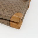 GUCCI Micro GG Supreme Shoulder Bag PVC Beige Gold 14 007 5548 Auth ka2039-15