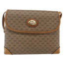 GUCCI Micro GG Supreme Shoulder Bag PVC Beige Gold 14 007 5548 Auth ka2039-13