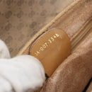GUCCI Micro GG Supreme Shoulder Bag PVC Beige Gold 14 007 5548 Auth ka2039-12