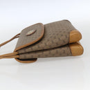 GUCCI Micro GG Supreme Shoulder Bag PVC Beige Gold 14 007 5548 Auth ka2039-3