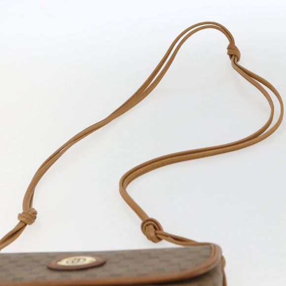 GUCCI Micro GG Supreme Shoulder Bag PVC Beige Gold 14 007 5548 Auth ka2039