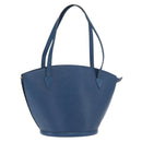 LOUIS VUITTON Epi Saint Jacques Shopping Shoulder Bag Blue M52275 LV Auth ka2040-1