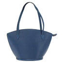 LOUIS VUITTON Epi Saint Jacques Shopping Shoulder Bag Blue M52275 LV Auth ka2040-13