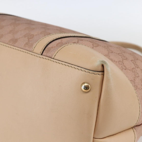 GUCCI Lovely Tote Bag Pink Gold 257068 Auth ka2044