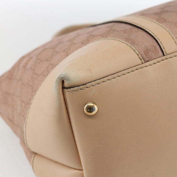 GUCCI Lovely Tote Bag Pink Gold 257068 Auth ka2044