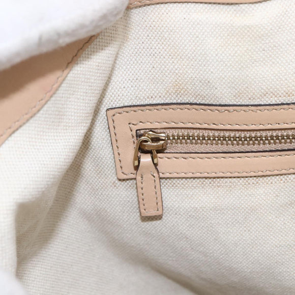 GUCCI Lovely Tote Bag Pink Gold 257068 Auth ka2044