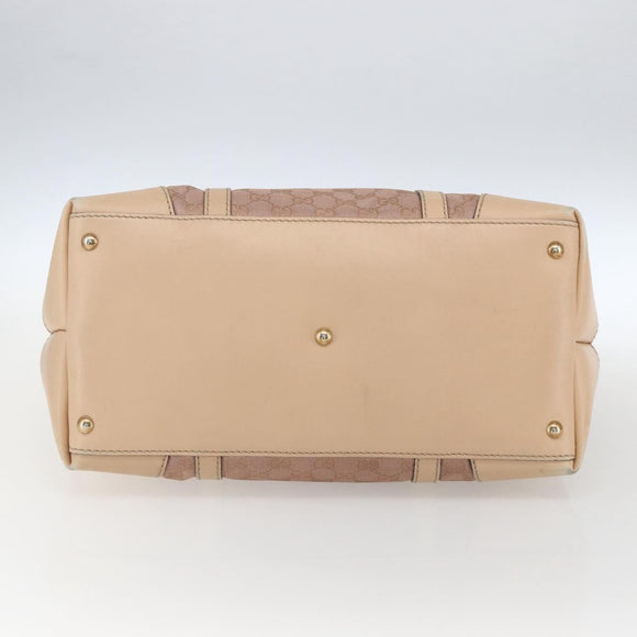 GUCCI Lovely Tote Bag Pink Gold 257068 Auth ka2044