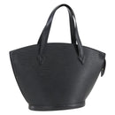 LOUIS VUITTON Epi Saint Jacques Hand Bag Black M52272 LV Auth ka2048-1