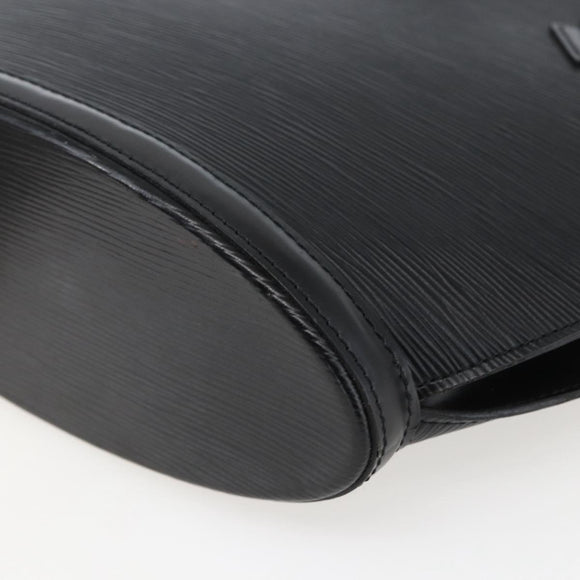 LOUIS VUITTON Epi Saint Jacques Hand Bag Black M52272 LV Auth ka2048