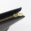 LOUIS VUITTON Epi Saint Jacques Hand Bag Black M52272 LV Auth ka2048-9
