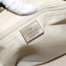 GUCCI GG Canvas Hand Bag 2way Beige Gold 247902 Auth ka205-19