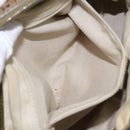 GUCCI GG Canvas Hand Bag 2way Beige Gold 247902 Auth ka205-23