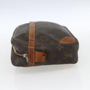 LOUIS VUITTON Monogram Compiegne 28 Clutch Bag M51845 LV Auth ka2050-3