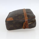 LOUIS VUITTON Monogram Compiegne 28 Clutch Bag M51845 LV Auth ka2050-4