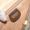 GUCCI GG Supreme Shoulder Bag PVC Beige Gold Auth ka2051-16
