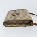 GUCCI GG Supreme Shoulder Bag PVC Beige Gold Auth ka2051-4