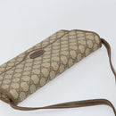 GUCCI GG Supreme Shoulder Bag PVC Beige Gold Auth ka2051-6