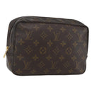 LOUIS VUITTON Monogram Trousse Toilette 23 Clutch Bag M47524 LV Auth ka2053-1