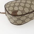 GUCCI GG Supreme Web Sherry Line Bag PVC Beige Gold 89 02 066 Auth ka2054-11