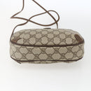 GUCCI GG Supreme Web Sherry Line Bag PVC Beige Gold 89 02 066 Auth ka2054-9