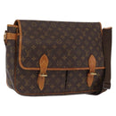 LOUIS VUITTON Monogram Gibeciere GM Shoulder Bag M42246 LV Auth ka2055-1