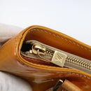 LOUIS VUITTON Monogram Vernis Houston Hand Bag Jaune M91121 LV Auth ka2056-17