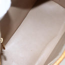 LOUIS VUITTON Monogram Vernis Houston Hand Bag Jaune M91121 LV Auth ka2056-11