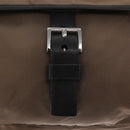 PRADA Shoulder Bag Nylon Brown Silver Auth ka2057-8