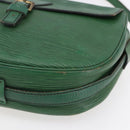 LOUIS VUITTON Epi Jeune Fille MM Shoulder Bag Green M52154 LV Auth ka206-14