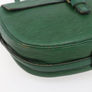 LOUIS VUITTON Epi Jeune Fille MM Shoulder Bag Green M52154 LV Auth ka206-15