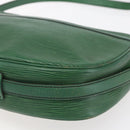 LOUIS VUITTON Epi Jeune Fille MM Shoulder Bag Green M52154 LV Auth ka206-16