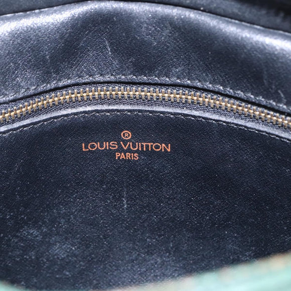 LOUIS VUITTON Epi Jeune Fille MM Shoulder Bag Green M52154 LV Auth ka206