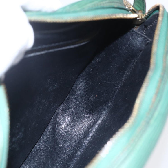 LOUIS VUITTON Epi Jeune Fille MM Shoulder Bag Green M52154 LV Auth ka206