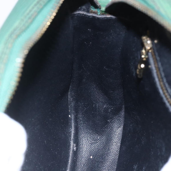 LOUIS VUITTON Epi Jeune Fille MM Shoulder Bag Green M52154 LV Auth ka206