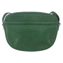 LOUIS VUITTON Epi Jeune Fille MM Shoulder Bag Green M52154 LV Auth ka206-2
