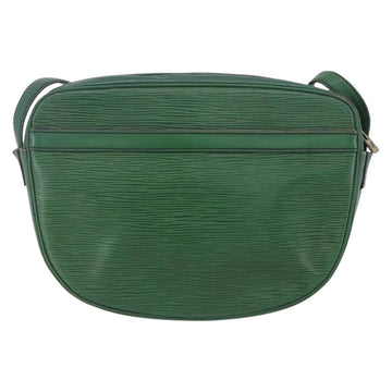 LOUIS VUITTON Epi Jeune Fille MM Shoulder Bag Green M52154 LV Auth ka206 - 0