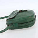 LOUIS VUITTON Epi Jeune Fille MM Shoulder Bag Green M52154 LV Auth ka206-3