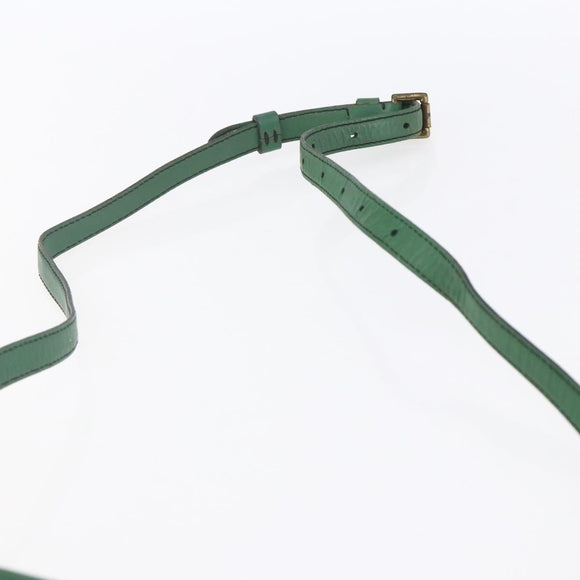 LOUIS VUITTON Epi Jeune Fille MM Shoulder Bag Green M52154 LV Auth ka206