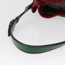 LOUIS VUITTON Epi Petit Noe Shoulder Bag Bicolor Green Red LV Auth ka2062-7