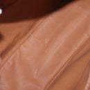 CELINE Macadam Canvas Shoulder Bag PVC Beige Gold Auth ka2067-20